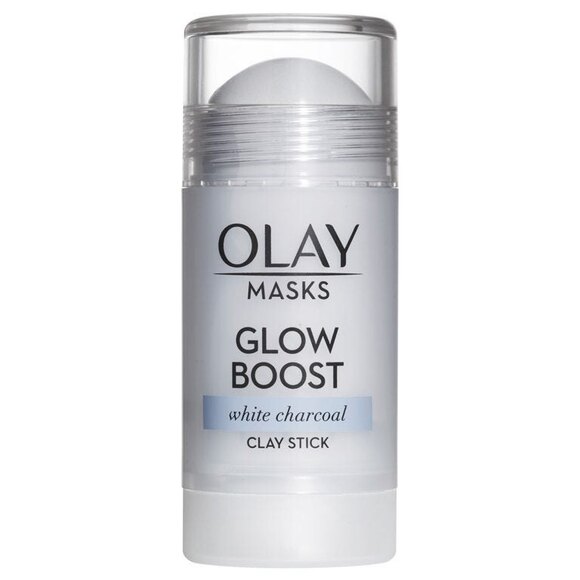 Olay Face Mask Stick, Glow Boost with White Charcoal Clay, 1.7 oz - Picture 1 of 3